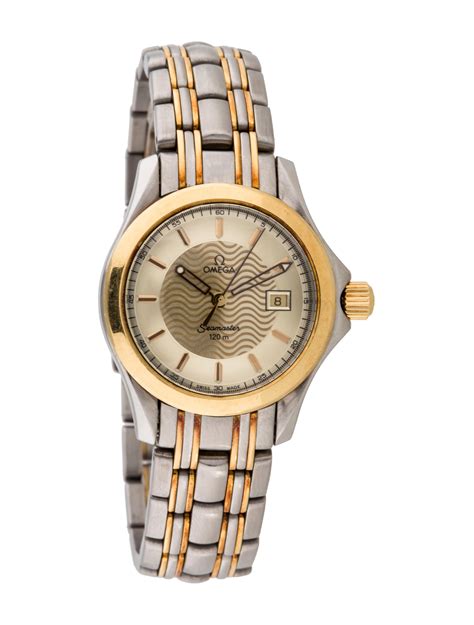 omega two tone mens watch|two tone watches review.